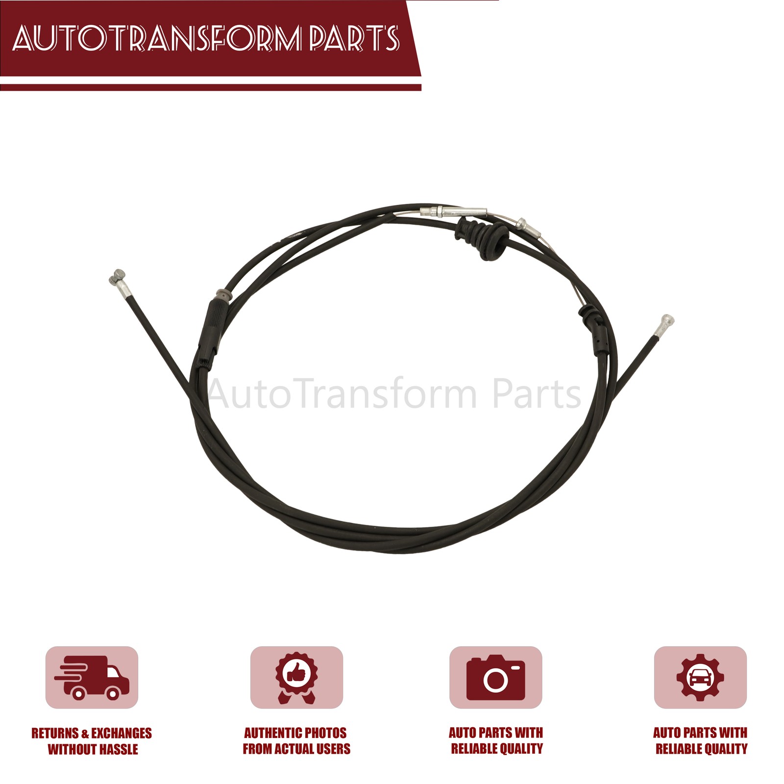 NEW Front Hood Unlock Cable Fit Bentley Continental GT GTC Flying Spur 3W0823531