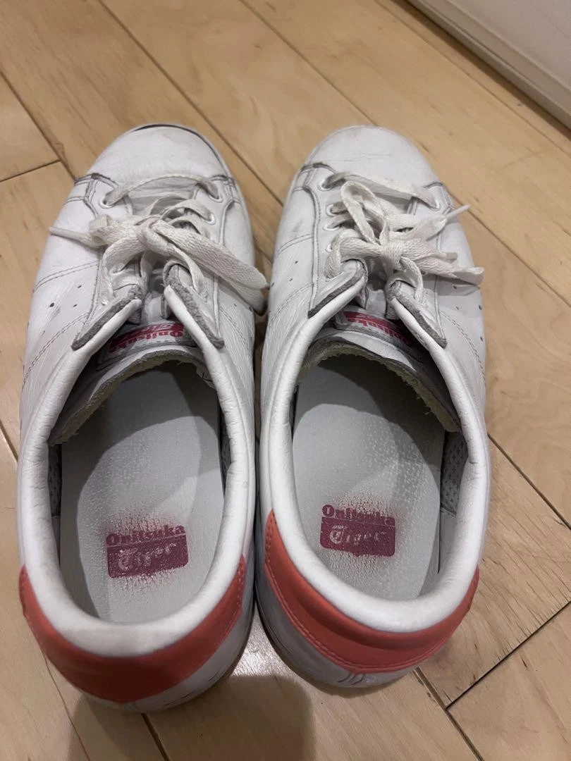 ASICS Sneakers Uomo 7.5US Onitsuka Tiger Bianco Rosso 25.5Cm