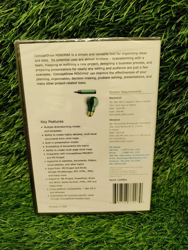 ConceptDraw MindMap 7 - Idea Mapping & Planning Software - New/Sealed - Image 2 of 3