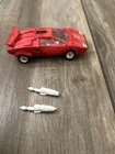 Transformers Sideswipe Lamborghini Vintage 1984 G1 Hasbro Action Figure READ