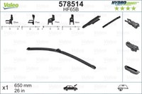 Valeo 578514 Scheibenwischer FüR VW Seat Peugeot Renault MERCEDES-BENZ Ford DS