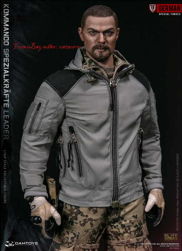 DAMTOYS German KSK Kommando Spezialkrafte Leader 1/6 Action Figure