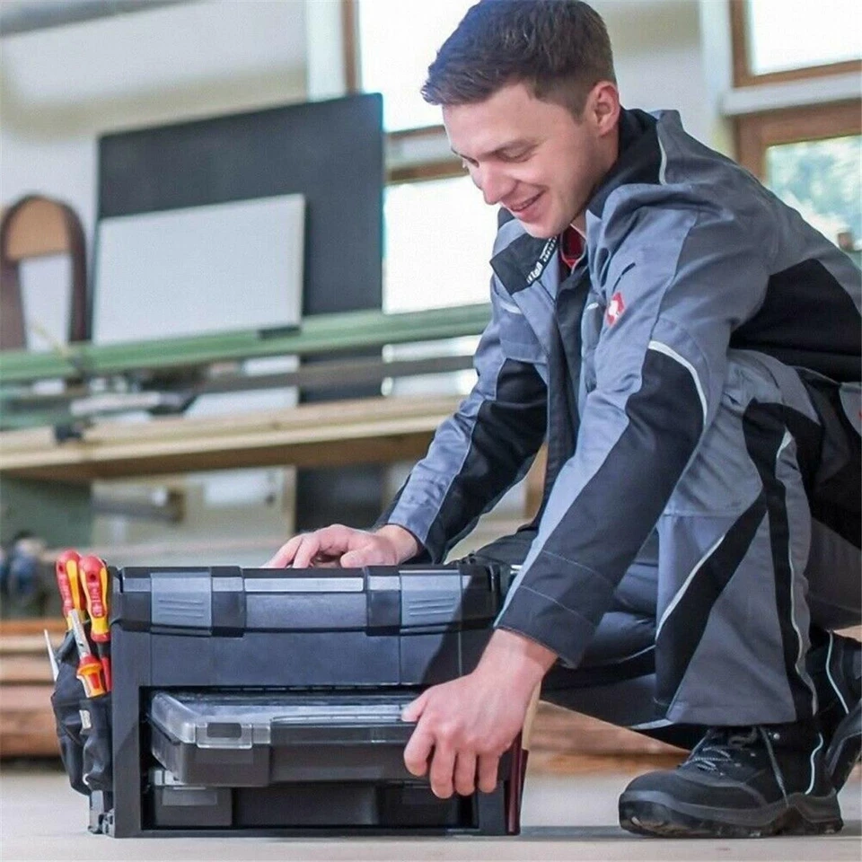 L-Boxx Koffersystem Bosch Sortimo Sortimentskasten Werkzeugkoffer L Boxx schwarz - Bild 3 von 4