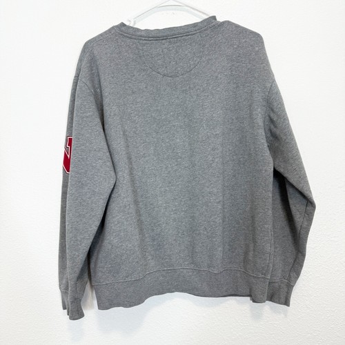 Nebraska Cornhuskers E5 grau & rot Sweatshirt Pullover NCAA Damen Small - Bild 2 von 3