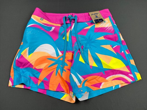 NWT Chubbies The Hawaii Fives 6" Boardshorts Size 30 TR