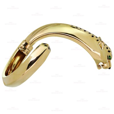 CARTIER Panthère de Cartier Garnet Onyx Lacquer Bangle CARTIER Panthère de Cartier Garnet Onyx Lacquer Bangle
