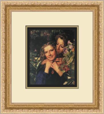  Arthur Boyd Houghton The Surprise Custom Framed Print 
