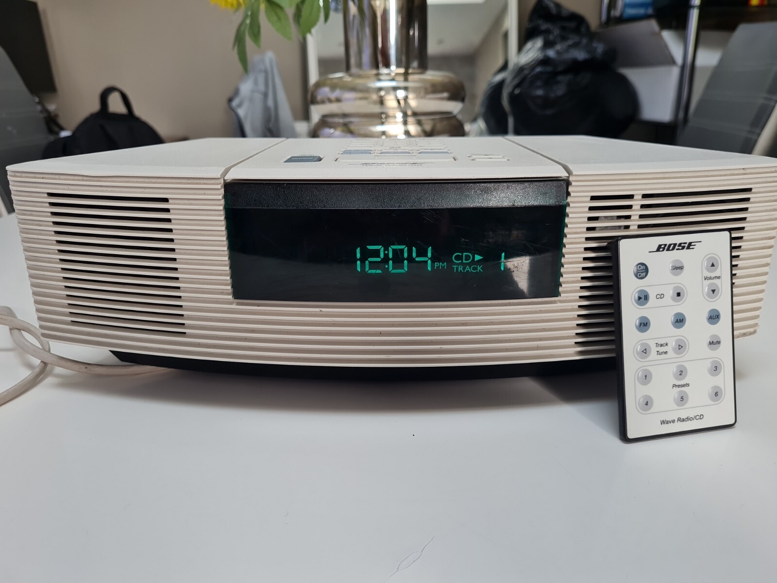 bose wave cd player radio alarm clock music system remote eBay