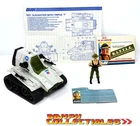 Near MINT 1986 GI Joe TRIPLE T / 'T' w/ Sgt. Slaughter, CARD, FORM & BLUEPRINT