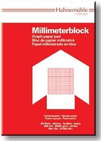 HahnemÜHle Millimeterpapier - 50 Blatt - Block A4