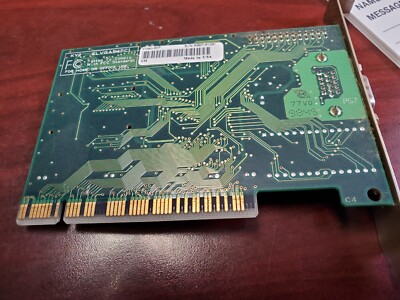 Cirrus Logic CLVGA54PCI Graphics Card