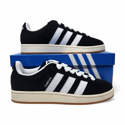 Adidas Campus 00s Lifestyle Shoes Men's Sz 9.5 Black/White HQ8708 