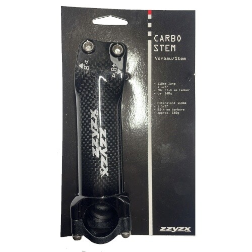 ZZYZX Vorbau 1 1/8 Zoll 110 мм Карбон
