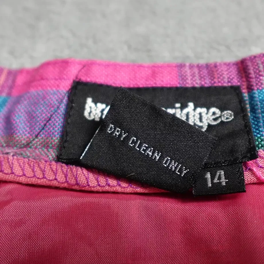 Falda Breckenridge vintage para mujer talla 14 pequeña abotonada una línea hasta la rodilla Foto 3 de 4