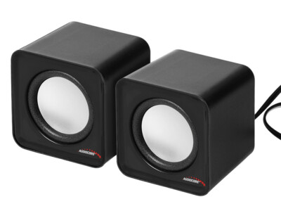 Mini Computer PC Lautsprecher  Stereo Lautsprecher 6W USB schwarz BLACK FRIDAY