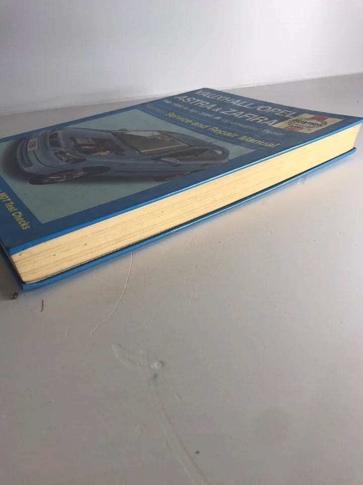 3758 Haynes Workshop Vauxhall/Opel Astra & Zafira Feb 1998 to Apr 2004 Petrol - Image 4 of 4