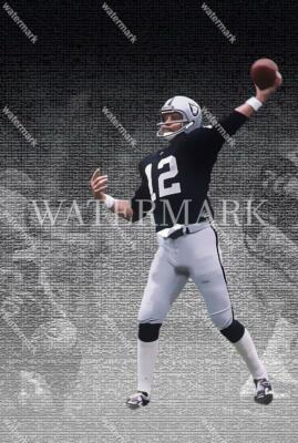 E918 Ken Stabler Oakland Raiders Football 8x10 11x14 16x20 Photo