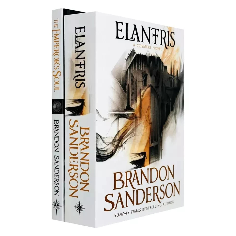 Elantris Series Collection 2 Books Set By Brandon Sanderson (The Emperor's Soul) - Image 3