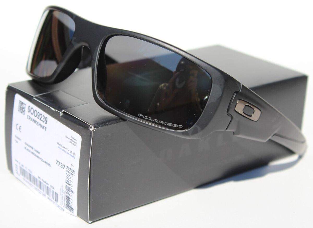 OAKLEY Crankshaft POLARIZED Sunglasses Shadow Camo/Black OAKLEY Crankshaft POLARIZED Sunglasses Shadow Camo/Black