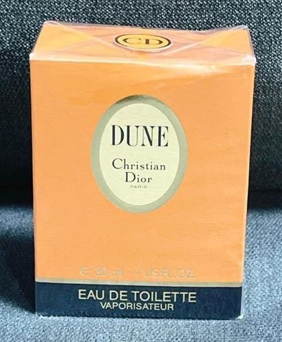 Vintage NEW Christian Dior Dune  Eau de Toilette  1 fl oz 30ml SEALED & NEW