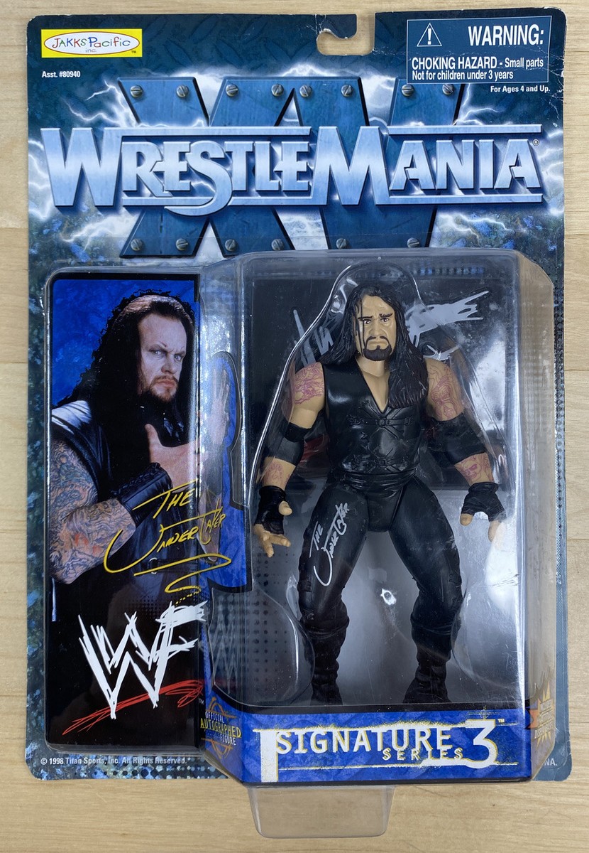 The Undertaker WWF 1998 Wrestlemania Wrestling action figure