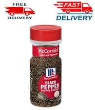 McCormick Coarse Ground Black Pepper, 3.12 oz..