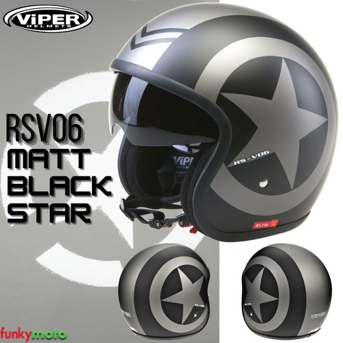 VIPER RSV06 CASCO DE MOTO JET ECE CERTIFICADO IDEALE PER SCOOTER VESPA  STELLA OP | eBay
