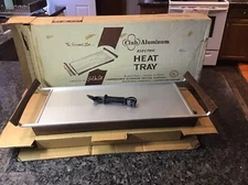 VINTAGE MCM CLUB Aluminum ELECTRIC BUFFET WARMING HEAT TRAY By Paul McCobb NEW