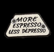 Roller skate charm accessories more expresso less depresso coffe skate grey scal