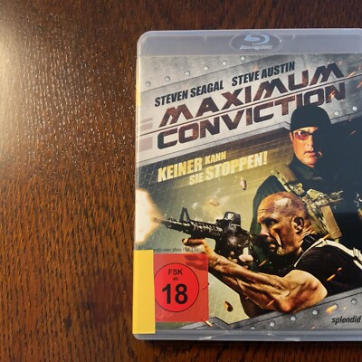 Maximum Conviction - Steven Seagal  Steve Austin - BLURAY/NEUWERTIG