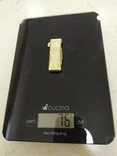 76 Grams Scrap Gold Bar For Gold Recovery Melted Different Computer Coin Pins
