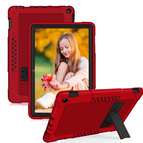 For Amazon Fire HD 10 11th Gen Shockproof Rugged Stand Case+Screen Protector - Picture 20 of 37