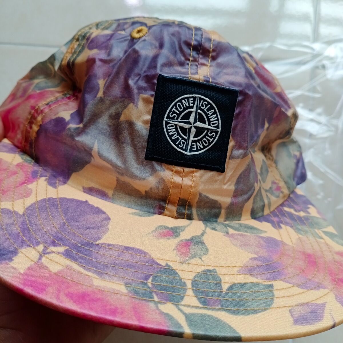Supreme x Stone Island Lamy 6-Panel 'Copper' Hat Cap Floral Supreme x Stone Island Lamy 6-Panel 'Copper' Hat Cap Floral