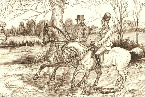 1866 Pen and Ink Drawing - The New Purchase - Photo 1 sur 3