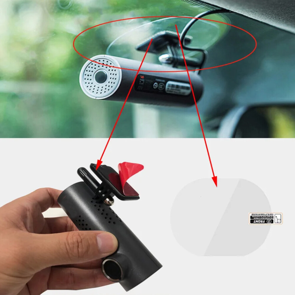 Dash Cam Mount & Sticker for 70MAI 1S Dash Camera Recorder Car DVR Holder-image