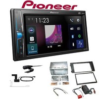 Pioneer Multimedia Autoradio Bluetooth Dab+ FüR Audi A6 2001-2005 Vollaktiv Bose