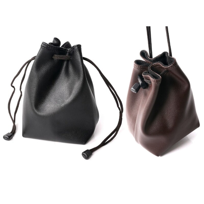 Universal Camera Lens Bag Dustproof Pocket Soft Storage Bag for DSLR Lens