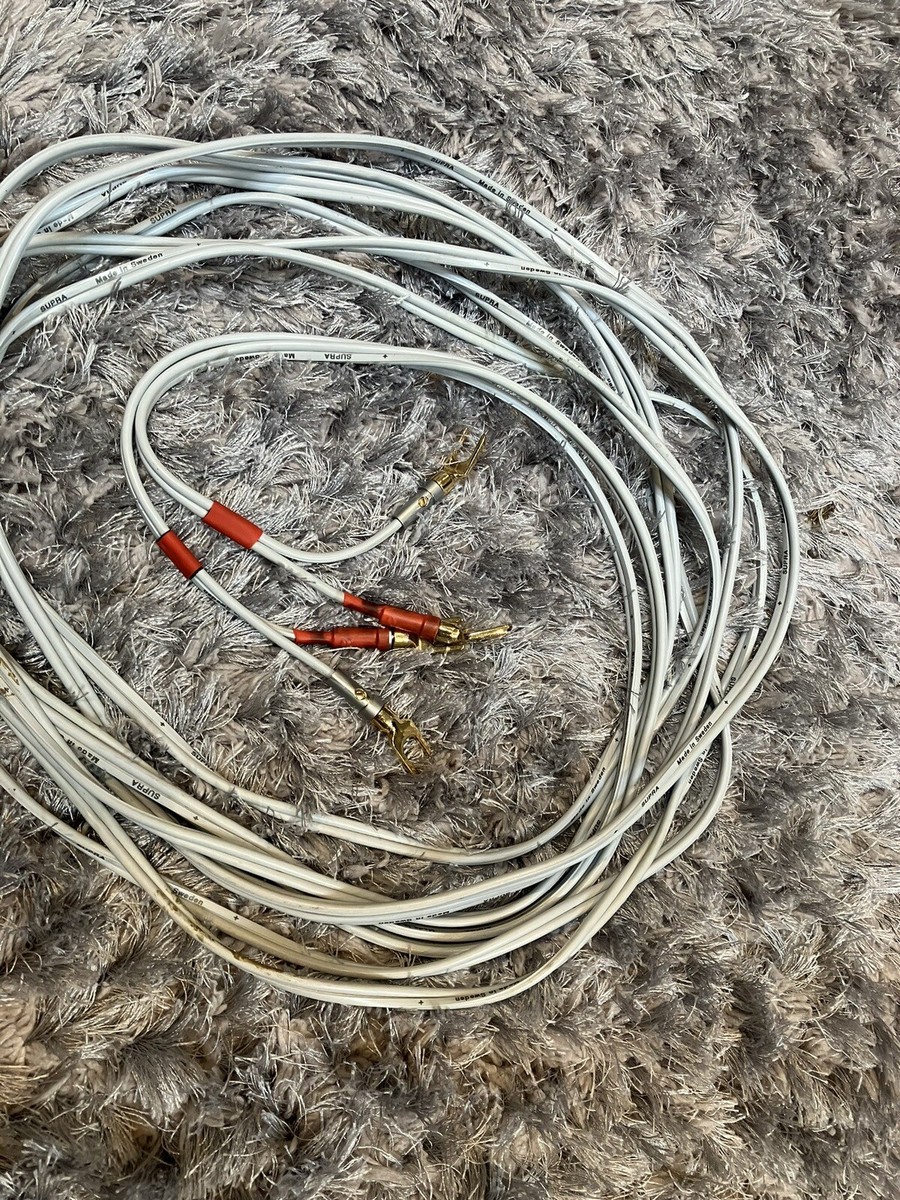 SUPRA made in Sweden speaker cables Supra Speaker Cables | SUPRA