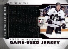 2012-13 ITG Heroes and Prospects Jersey Black #17 Stefan Matteau