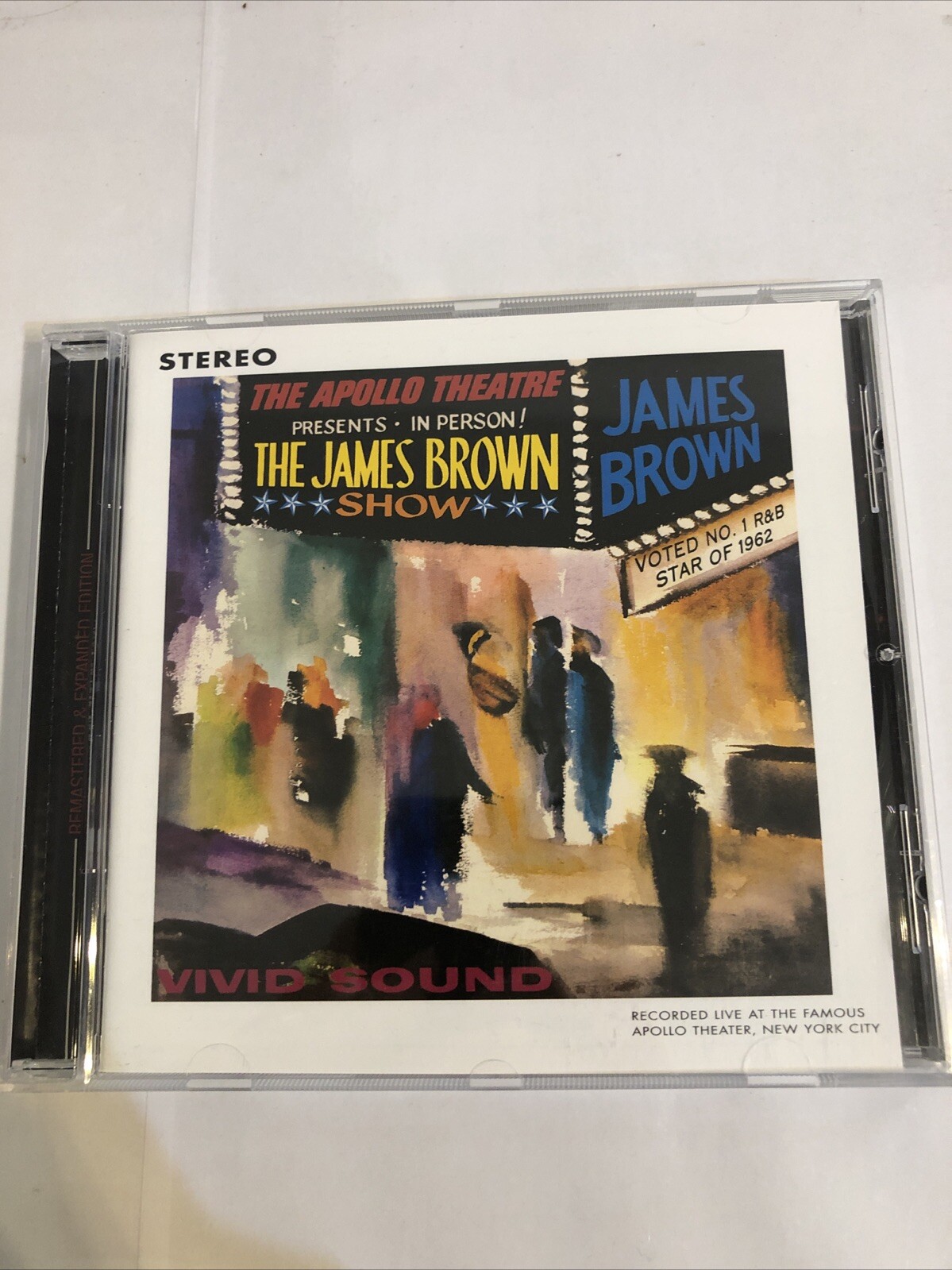 Live At The Apollo (1962) Live, Extra Tracks, Remastered James Brown CD