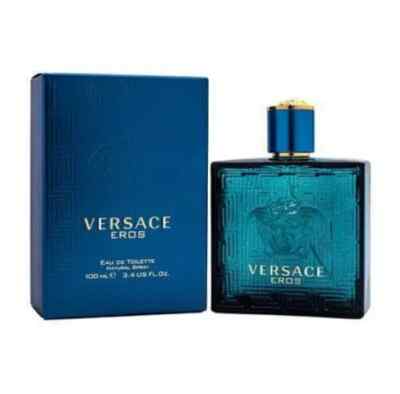 Versace Eros Men's Cologne Spray 3.4 oz 100ml EDT - New & Sealed