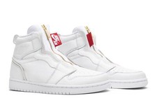 Jordan 1 Retro Zip High White W for sale | eBay