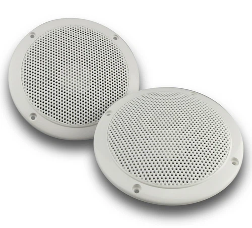 Marine speakers white waterproof 5.25 inch 135mm IP65 spa