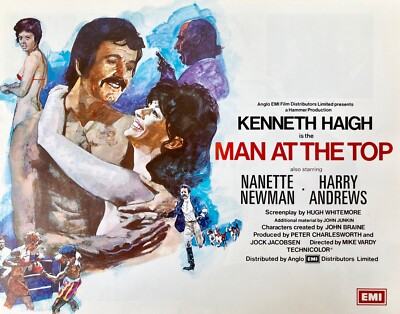 Man At The Top 1973 Cinema Press Campaign Book Nanette Newman Kenneth Haigh