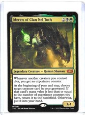 Meren of the Clan Nel Toth #186 M   -NM - Magic the Gathering  - Foil - MTG