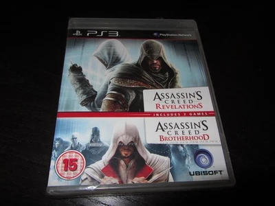 Assassin's Creed Double Pack: Brotherhood & Revelations Sony PS3 NEW SEALED - Image 1 of 4