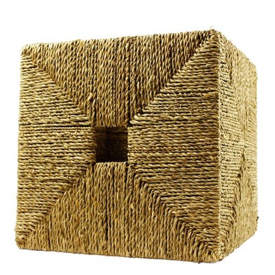 IKEA KNIPSA Seagrass Storage Baskets Set of 2 12.5in Natural | eBay