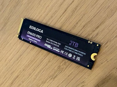 2tb NVME M.2 2280 Ediloca EN600 PRO SSD PCIe 3.0 Gen 3x4 NAND