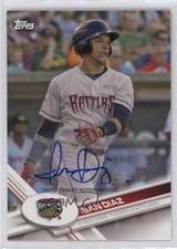 2017 Topps Pro Debut Auto Isan Diaz #37 Auto 5w7