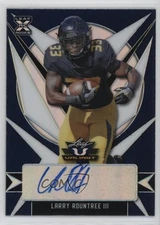 2021 Leaf Valiant Navy Blue /35 Larry Rountree III #BA-LR3 Rookie Auto RC 18er